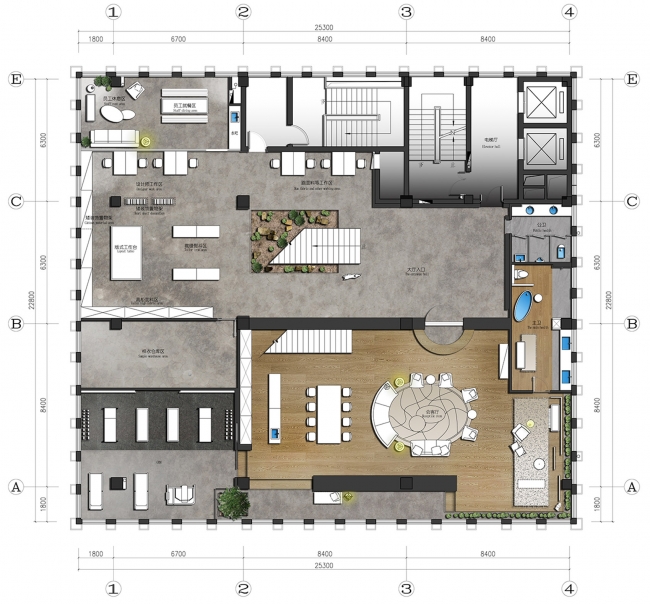 JIAXING TKSTYLE OFFICE China by JACKY.W DESIGN