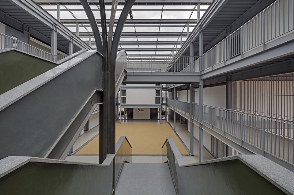CMRU Admin and Academic Block India by M9 Design Studio