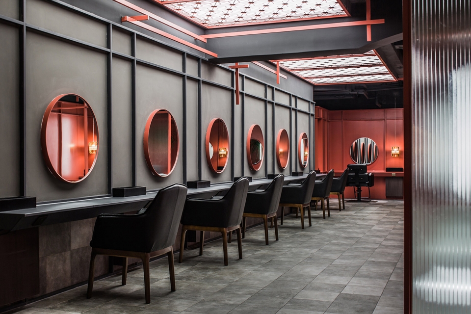 Duchamp Hairstyle Brand Store China by Trenchant Decoration Design