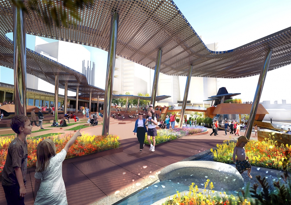 Yagan Square Australia by ASPECT Studios