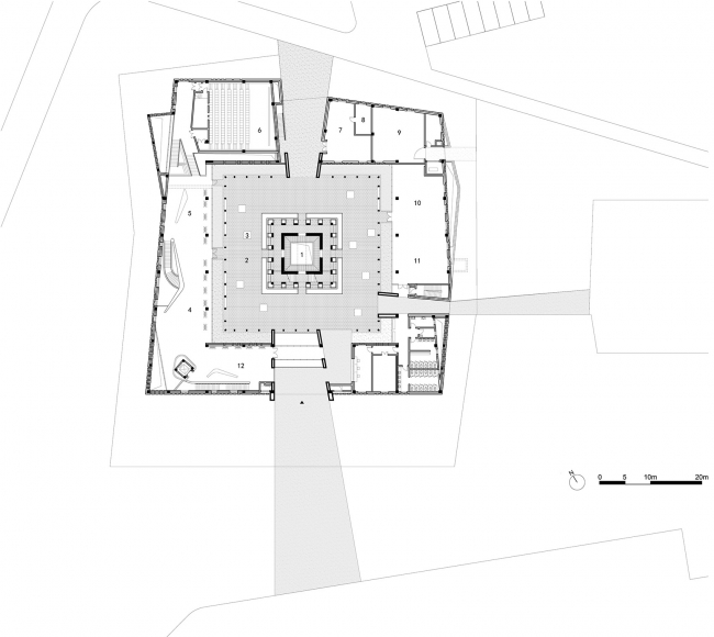 ourist Service Center of Gaochang Ruins China by United Design 2 China Architecture Design Research Group