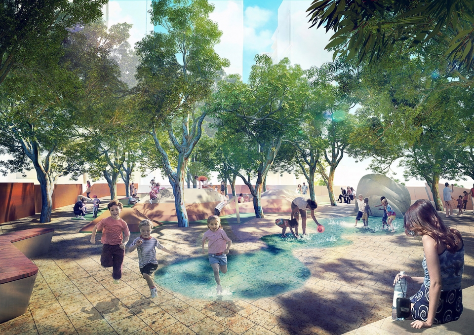 Yagan Square Australia by ASPECT Studios
