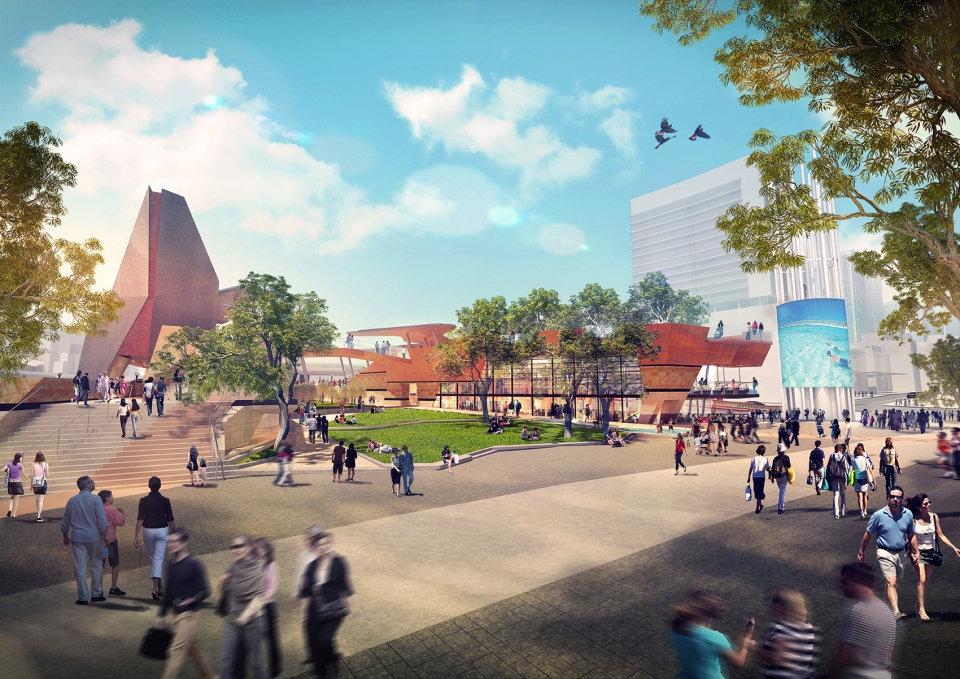 Yagan Square Australia by ASPECT Studios