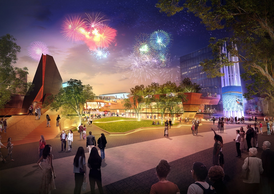 Yagan Square Australia by ASPECT Studios
