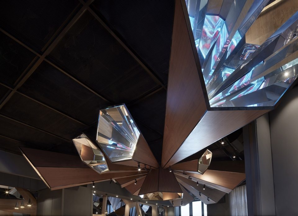 Blooming restaurant Beijing Solana China by YIMU