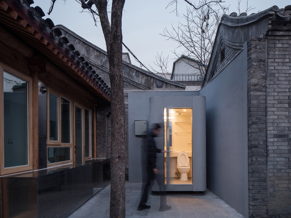 Prefabricated modules for Baitasi Sharing Courtyard China by dot Architects