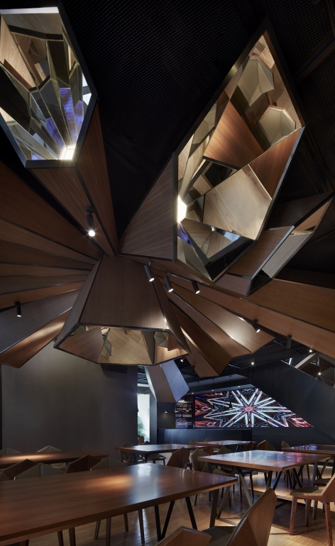 Blooming restaurant Beijing Solana China by YIMU