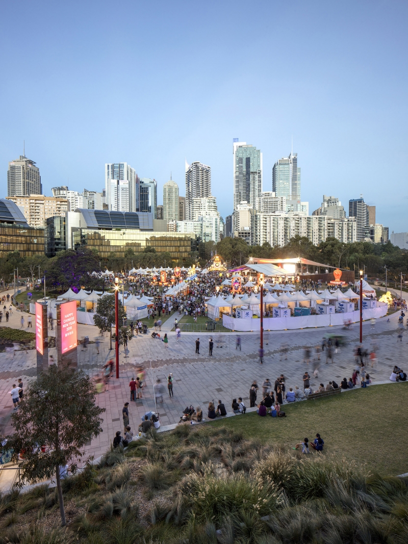 Darling Harbour Public Realm Sydney by HASSELL