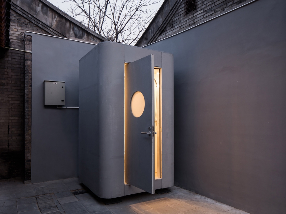 Prefabricated modules for Baitasi Sharing Courtyard China by dot Architects