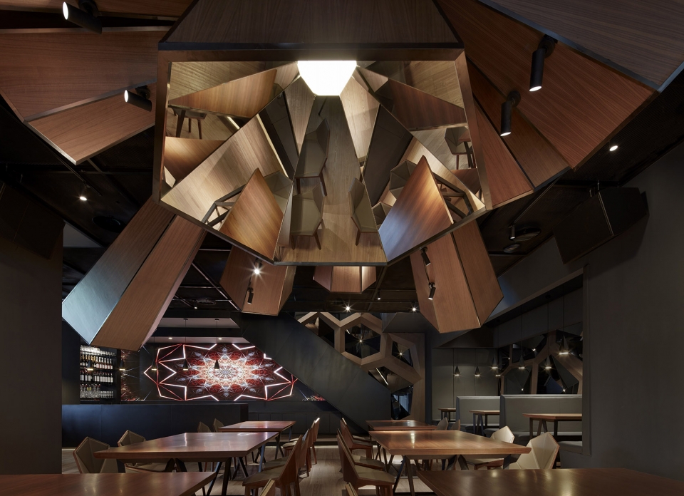 Blooming restaurant Beijing Solana China by YIMU