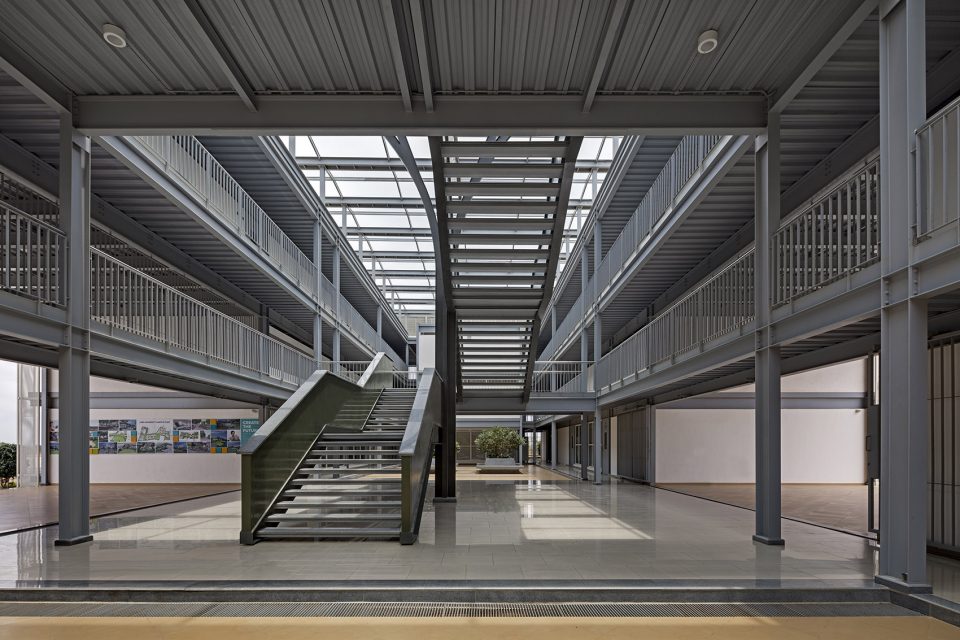 CMRU Admin and Academic Block India by M9 Design Studio