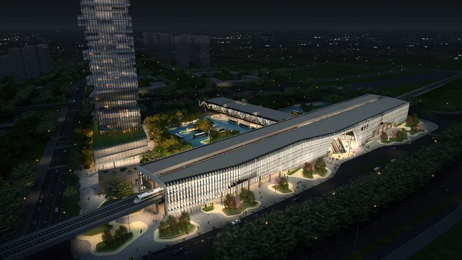 Nanjing Gaochun Transport Interchange Stage One China by BAU