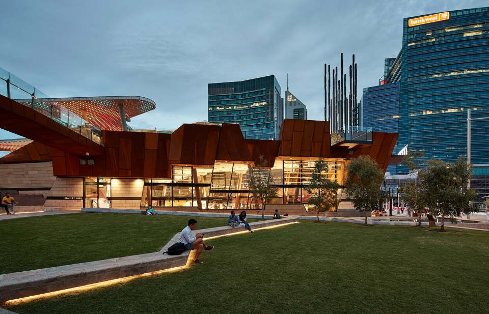 Yagan Square Australia by ASPECT Studios