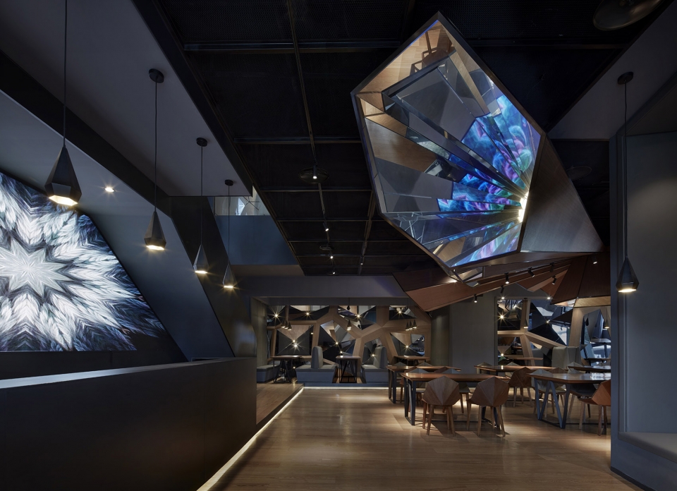 Blooming restaurant Beijing Solana China by YIMU