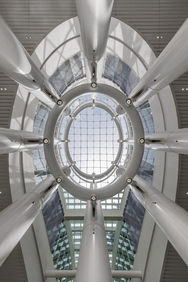 Light Column Looking Up