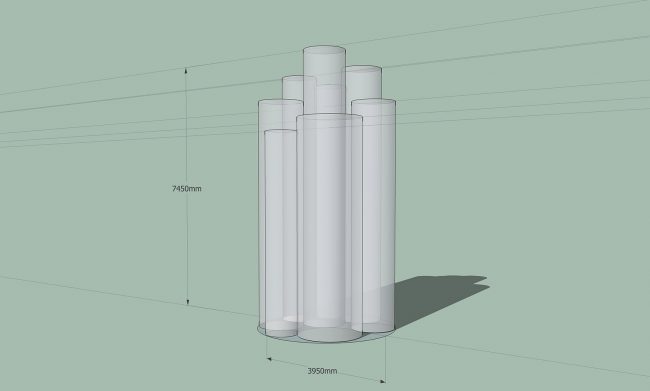 towered dimensions