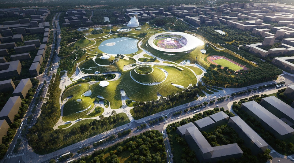 Construction Breaks Ground on MAD s Quzhou Sports Campus
