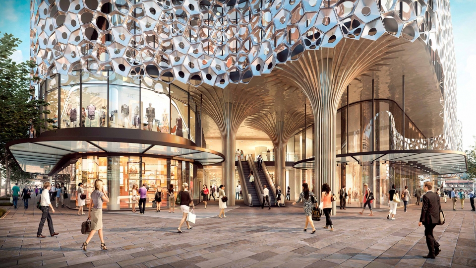 iconic facade from australian artist alexander knox by uap