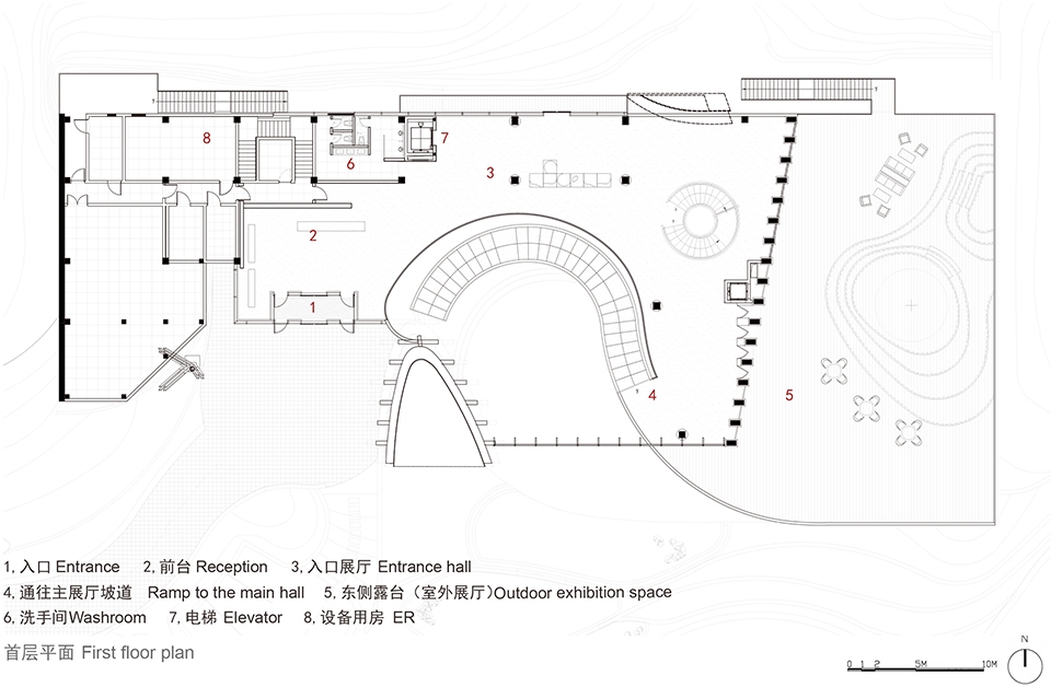 hilltop gallery china by deep architects