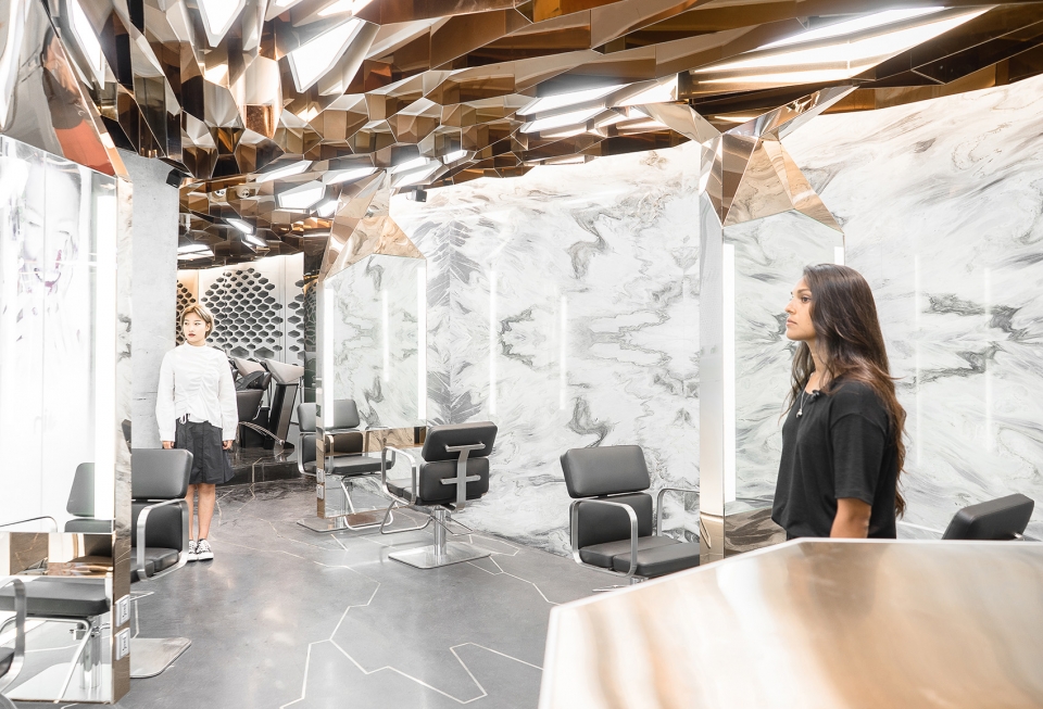 MQ Studio hair salon Beijing by CAA
