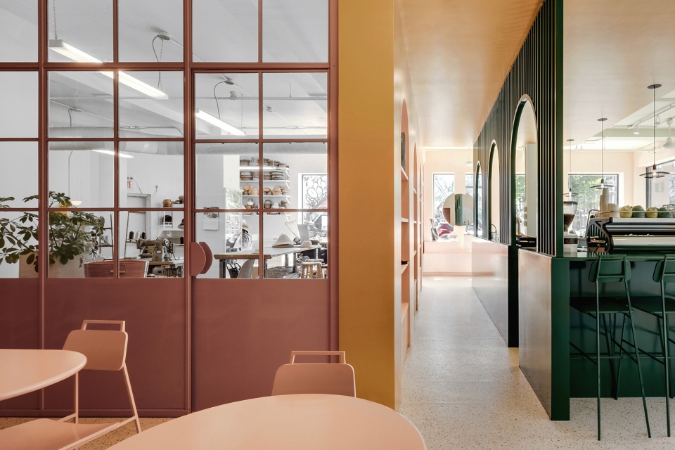 Pastel Rita café boutique APPAREIL Architecture