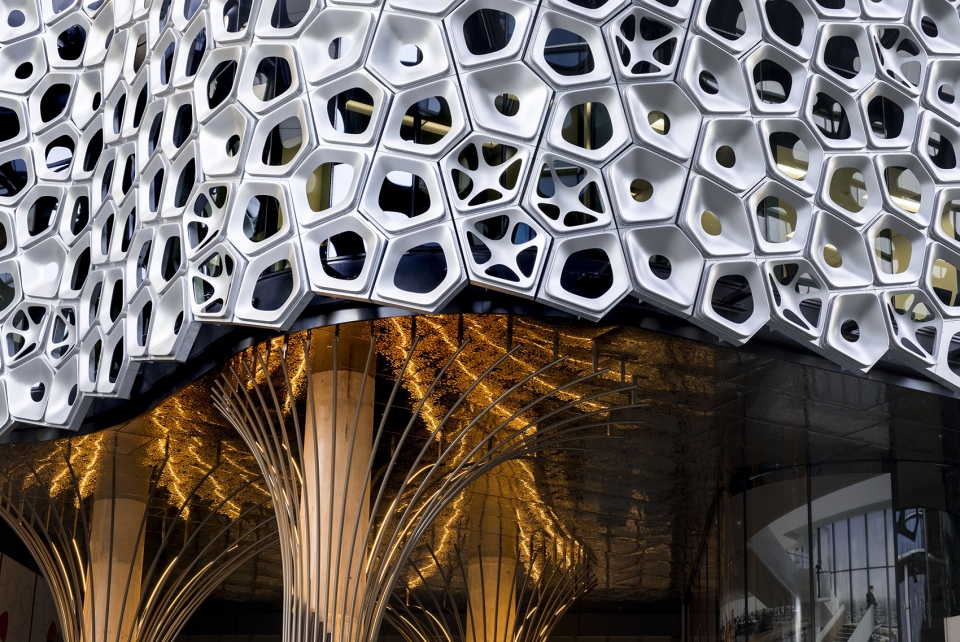 iconic facade from australian artist alexander knox by uap