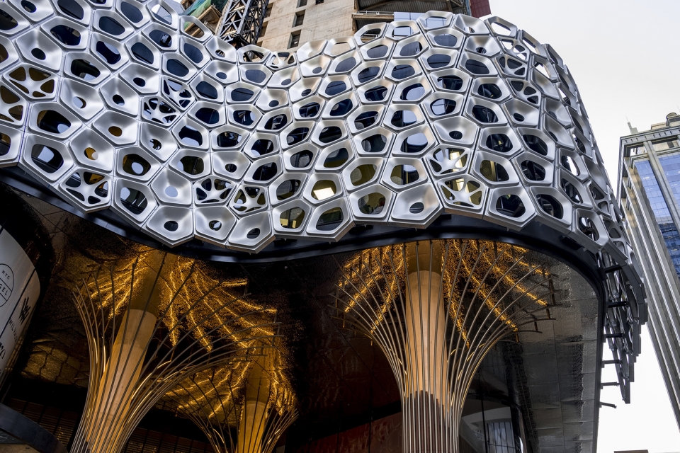 iconic facade from australian artist alexander knox by uap