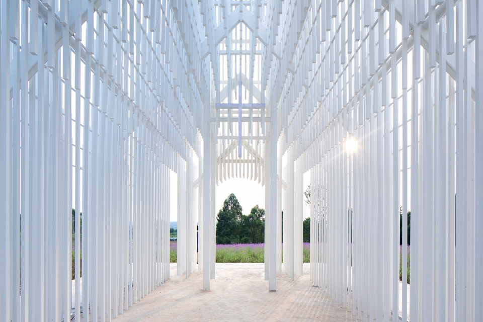 sino french science park church china by shanghai dachuan architects