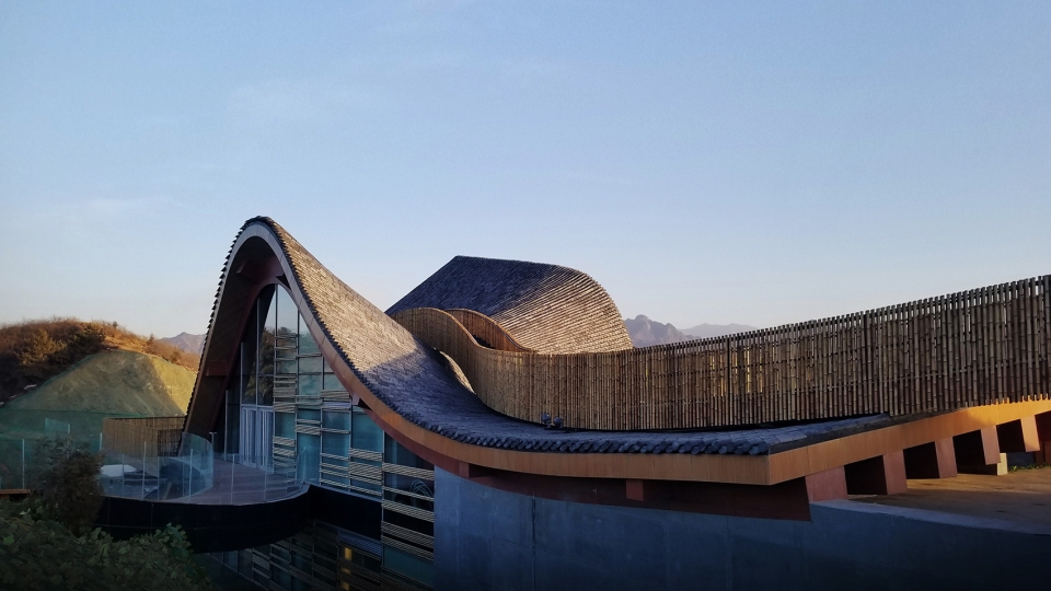 hilltop gallery china by deep architects