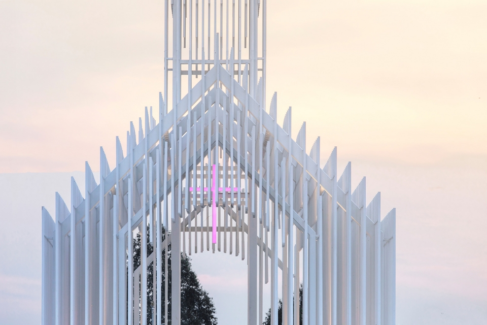 sino french science park church china by shanghai dachuan architects