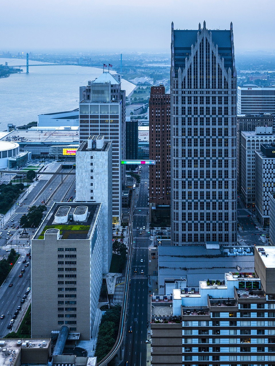 detroit skybridge by phillip k smith iii