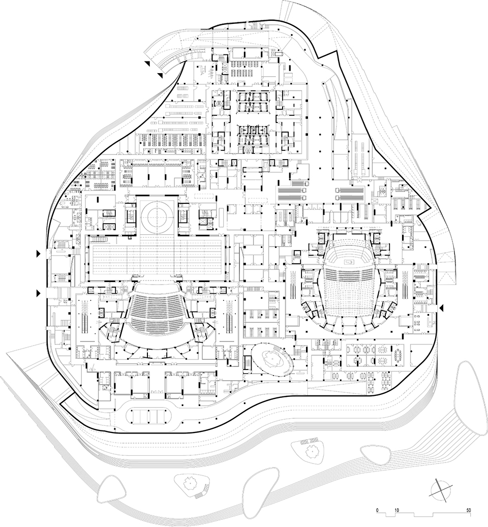 Guangxi Culture Art Center by gmp