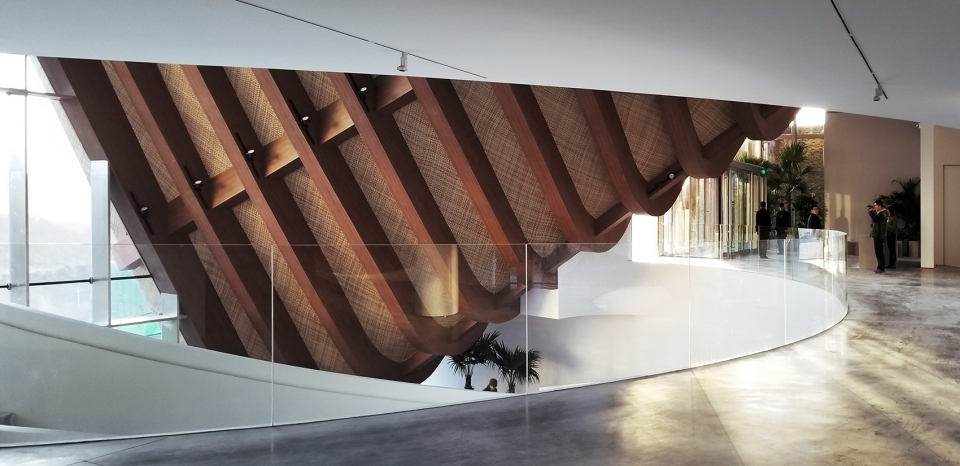 hilltop gallery china by deep architects
