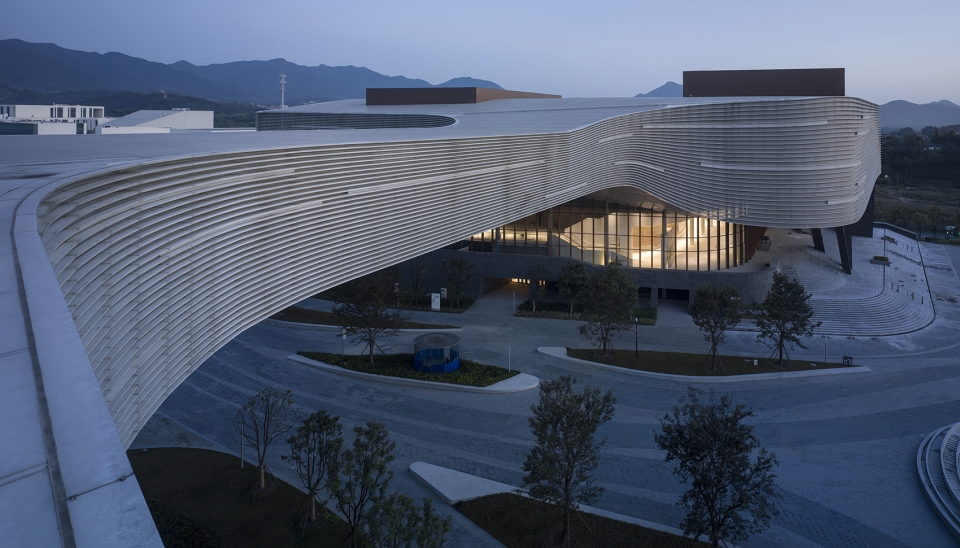 public stadium complexes of zhejiang conservatory of music china by gadgla