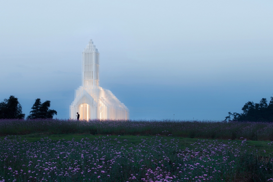 sino french science park church china by shanghai dachuan architects