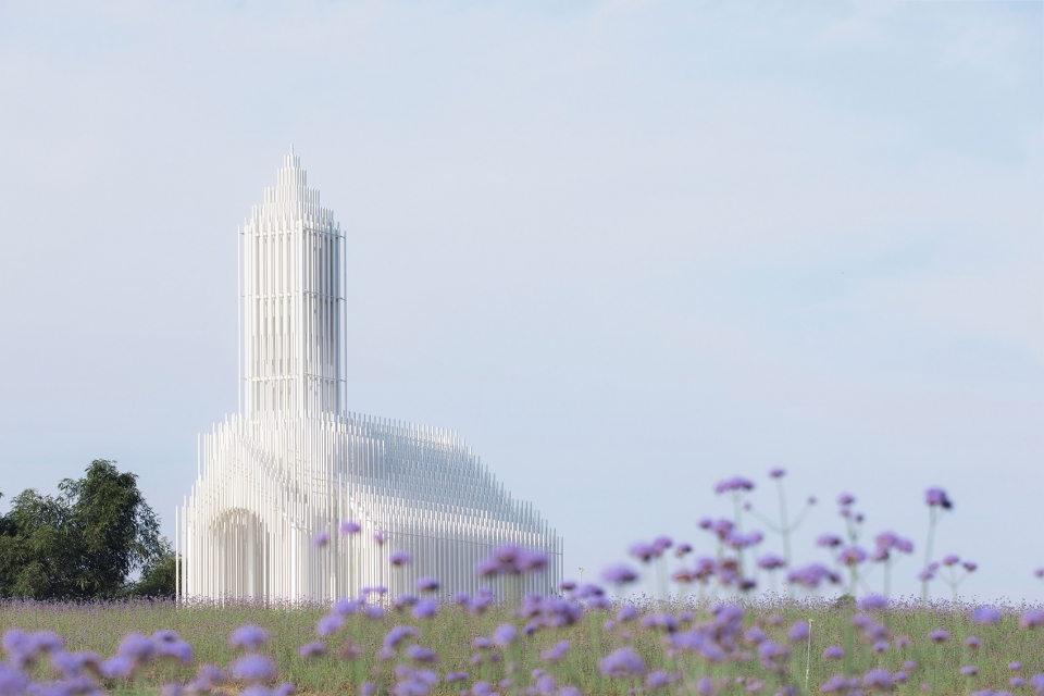 sino french science park church china by shanghai dachuan architects