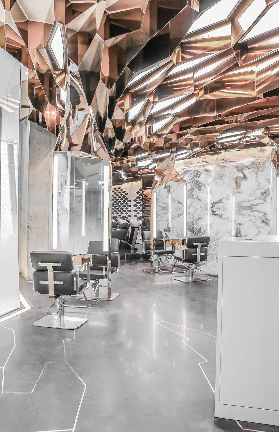 MQ Studio hair salon Beijing by CAA