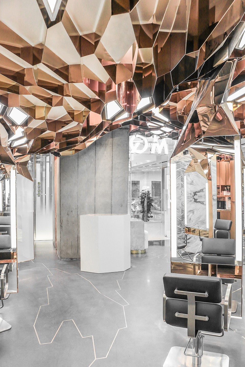 MQ Studio hair salon Beijing by CAA