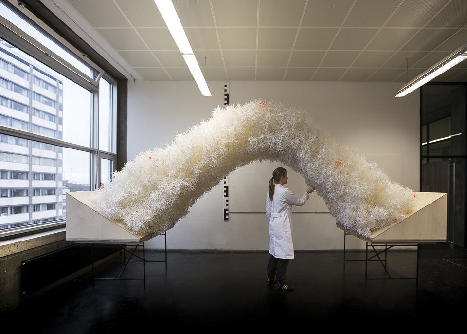 ICD Aggregate Pavilion 2018 by ICD University of Stuttgart