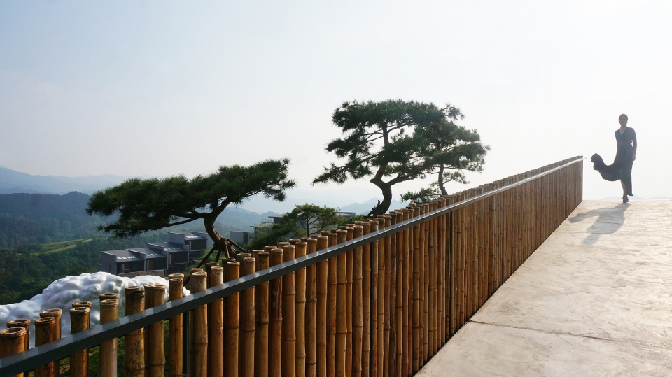 hilltop gallery china by deep architects