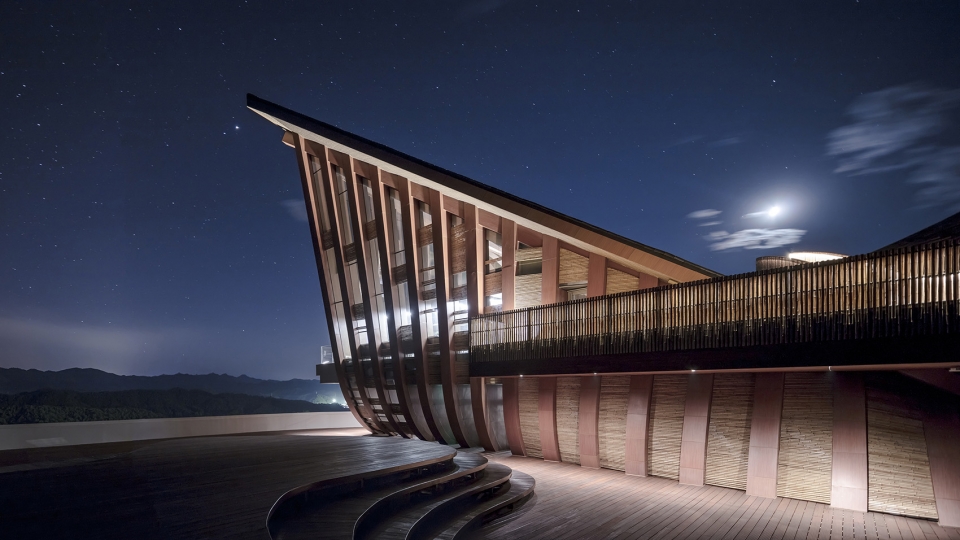 hilltop gallery china by deep architects