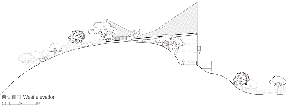 hilltop gallery china by deep architects