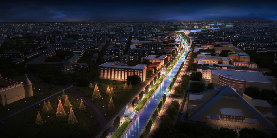 Development of the Kaban Lakes System’s Embankments Master Plan and Landscape Design