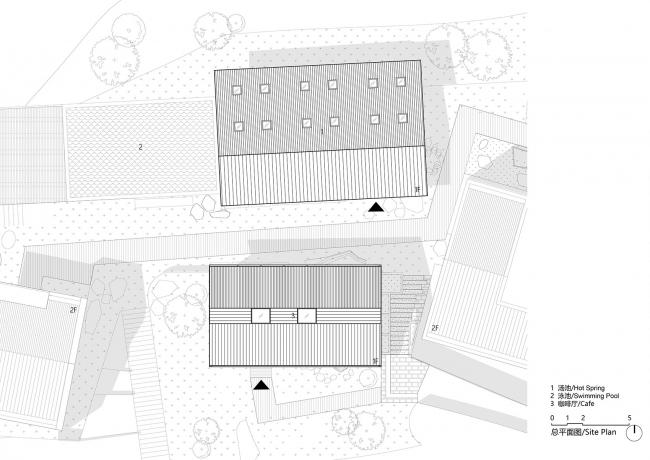 Cold pavilion and warm pavilion China by SU Architects