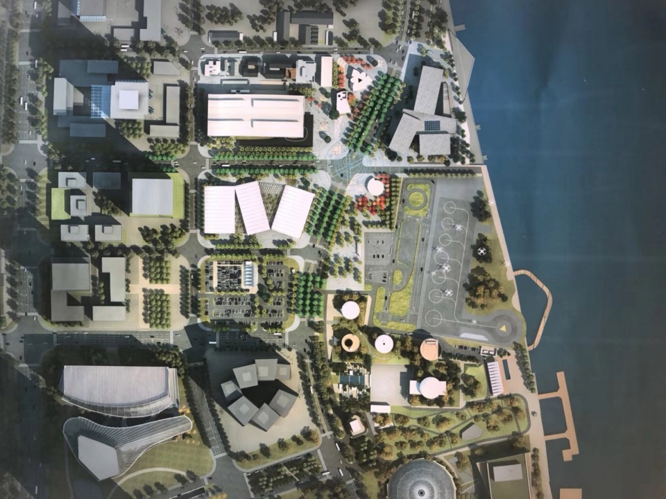 West Bund World AI Conference Venue B China by Archi Union Architecture Design