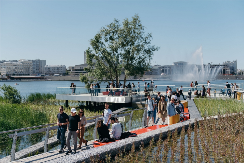 Development of the Kaban Lakes System’s Embankments Master Plan and Landscape Design by TURENSCAPE