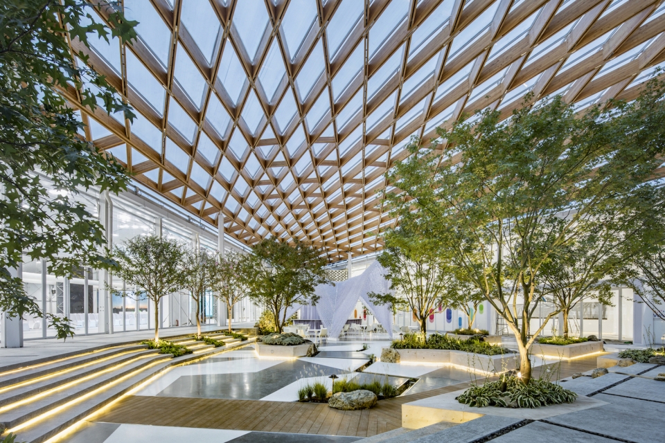 West Bund World AI Conference Venue B China by Archi Union Architecture Design