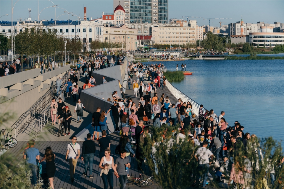 Development of the Kaban Lakes System’s Embankments Master Plan and Landscape Design by TURENSCAPE