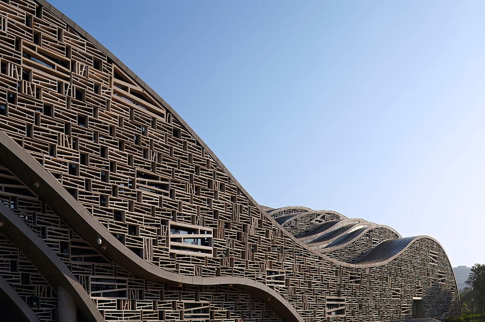 Liuzhou strange stone pavilion China by Zhanghua Architects
