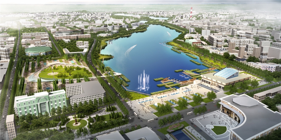 Development of the Kaban Lakes System’s Embankments Master Plan and Landscape Design